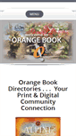 Mobile Screenshot of orangebook.com
