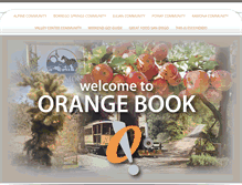 Tablet Screenshot of orangebook.com